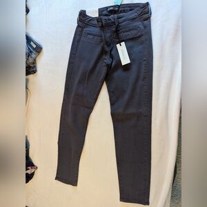Just Black Gray Skinny Jeans